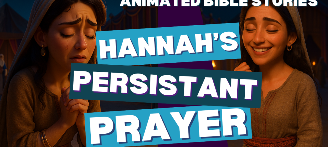 Explore Hannah's Unwavering Faith in this Animated Bible Story with Powerful Bible Study Insights from 1 Samuel 1.